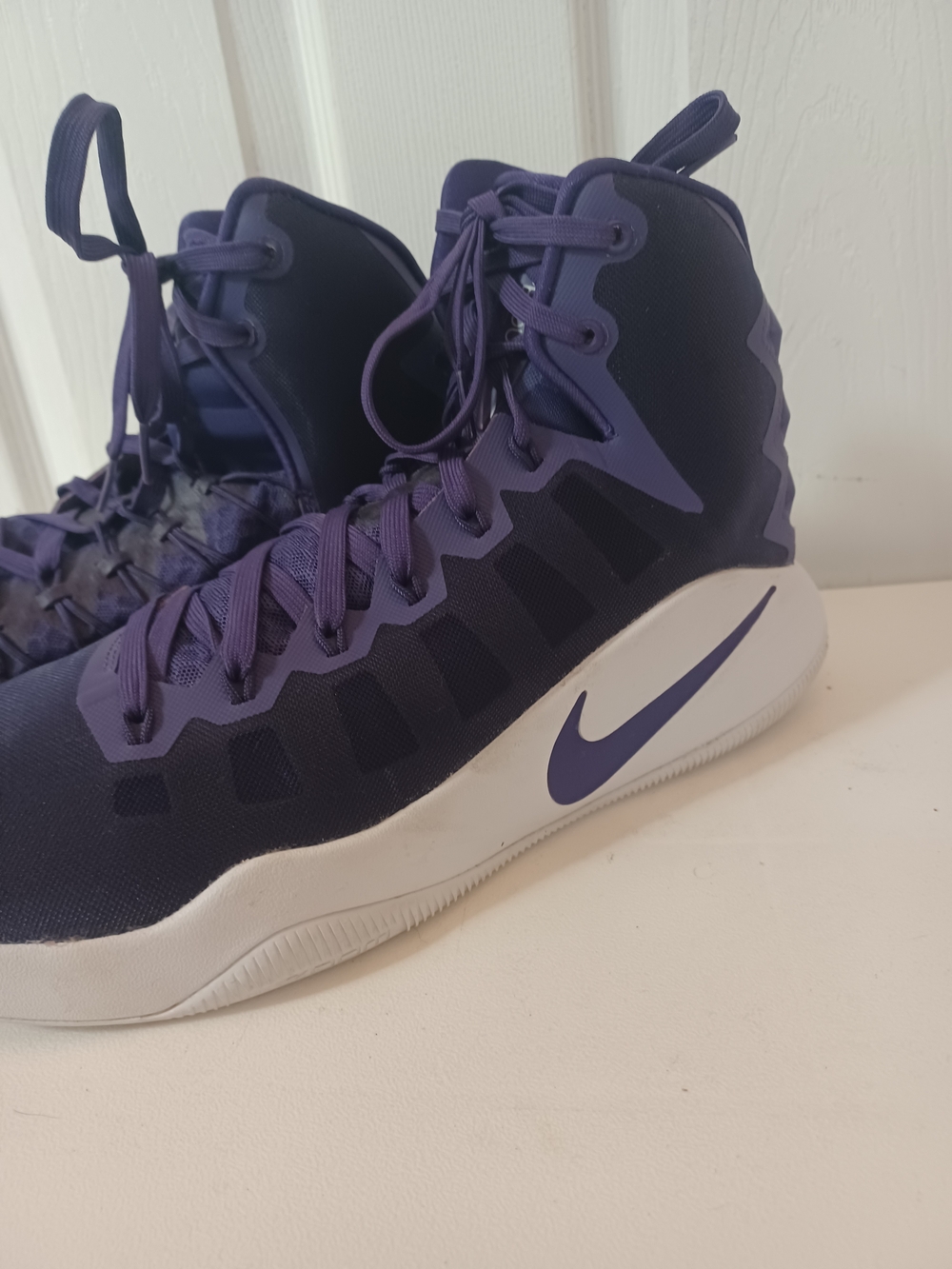 Nike Hyperdunk 2016 TB Court Purple White 844368-551 Men's Size 14 EUC